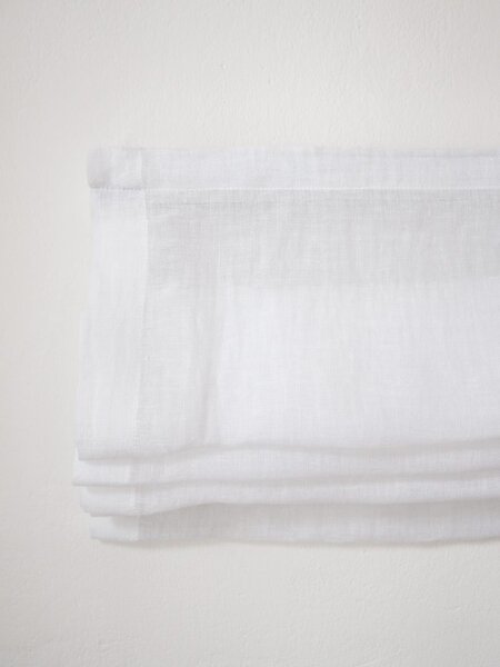 Rimska zavesa šir. 100 cm Linen Muslin 2 barve