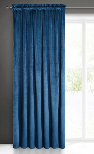 Zavese v setu Velvet Blue (2 kos) 135x250