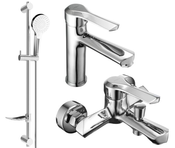 Mexen Sabre DF05 komplet za kopalno kad, krom - 72103DF05-00