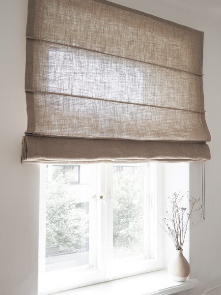 Rimska zavesa šir. 100 cm Linen Rustic