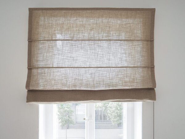 Rimska zavesa šir. 100 cm Linen Rustic