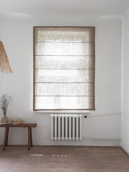 Rimska zavesa šir. 100 cm Linen Rustic