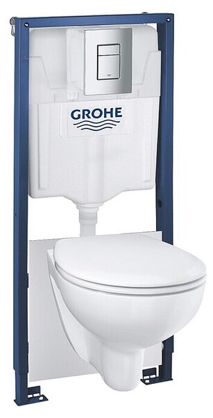 Grohe WC set Solido (Vgradna višina: 1,13 m, Količina vode za splakovanje: 3 l - 6 l)