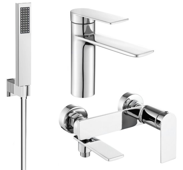 Mexen Zero R02 komplet za kopalno, krom - 71103R02-00