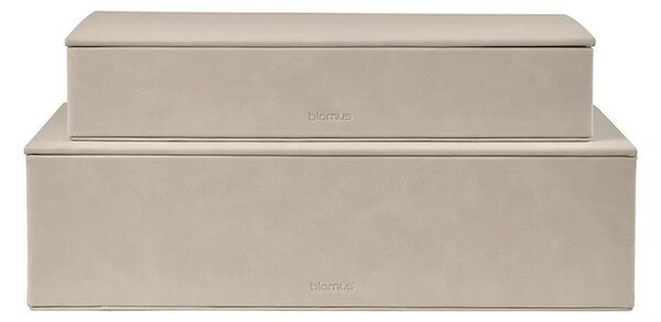 Blomus Komplet škatel za shranjevanje Blomus Sahla 5 × 25 × 7 / 40 × 30 × 11 cm 2-pack
