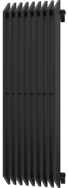 Mexen Aurora dekorativni radiator 1200 x 450 mm, 917 W, črn - W212-1200-450-00-70