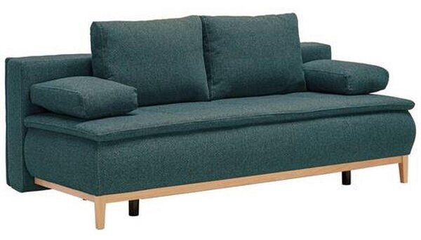 BOXSPRING ZOFA, barve petroleja tekstil