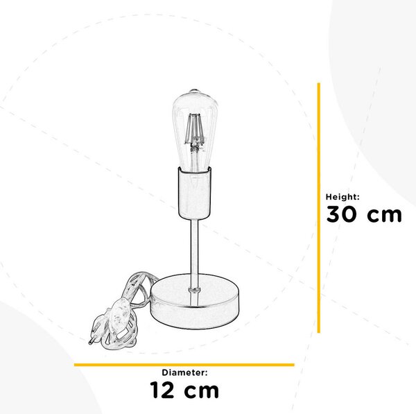 NAMIZNA SVETILKA 10/18 cm