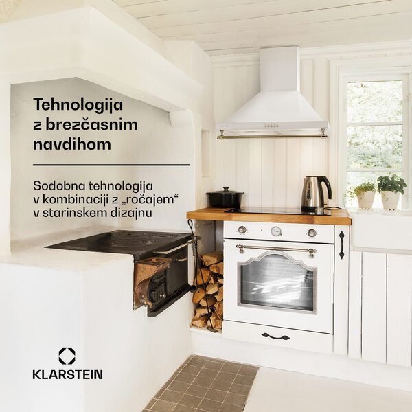 Klarstein Montblanc 60, digestor, 610m³/h. 165W, 2x1,5W, LED, trak