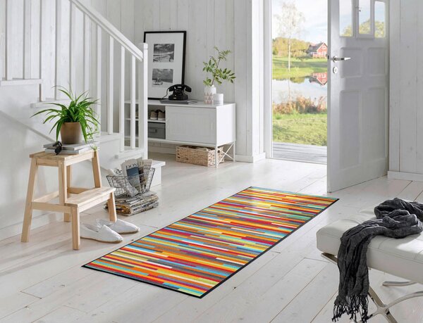 TEKAČ Mikado Stripes 75/190 cm potiskano večbarvno
