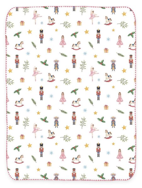 ODEJA Wild Flowers Leopard Wellsoft-Flauschdecke 150/200 cm večbarvno