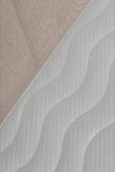 POSTELJA BOXSPRING 180 cm x 200 cm , tekstil bež