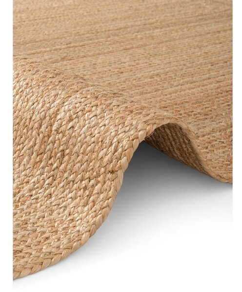 Obojestranska/ročno tkana preproga iz jute v naravni barvi 60x90 cm Juno – Hanse Home