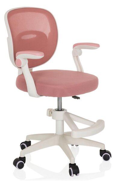 MID.YOU Mladinski Vrtljivi Stol Kiddy Smart, Roza
