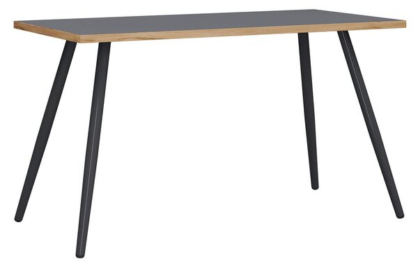 P & B Pisalna Miza Salia T80, Barva Hrasta, Antracit, 138x80cm
