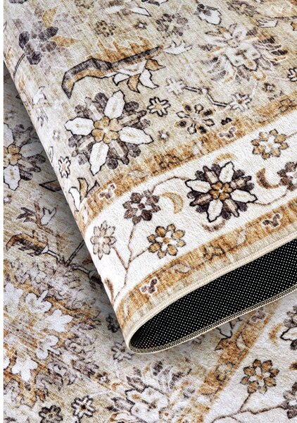 Bež preproga 120x160 cm Saveh Cream Gold – Elle Decoration