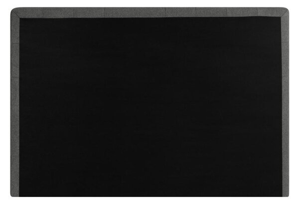 POSTELJA BOXSPRING 140 cm x 200 cm , tekstil antracit