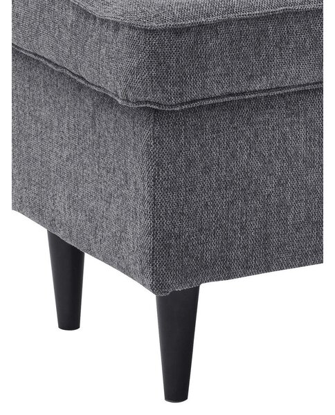 TABURE, tekstil, leseni material antracit