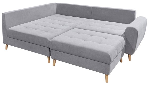 TABURE, tekstil, leseni material svetlo siva