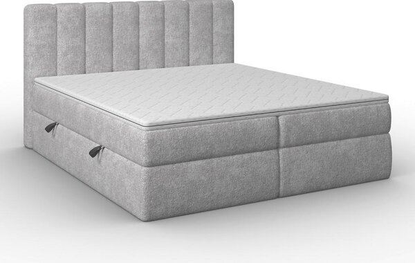 Bessagi Home Postelja Z Vzmetnico Mala, 180x200, Siva, Z Nadvložkom