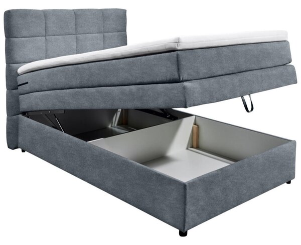 POSTELJA BOXSPRING 120 cm x 200 cm , antracit
