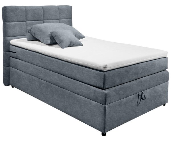 POSTELJA BOXSPRING 120 cm x 200 cm , antracit