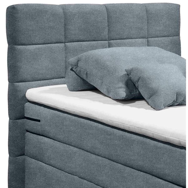 POSTELJA BOXSPRING 120 cm x 200 cm , antracit