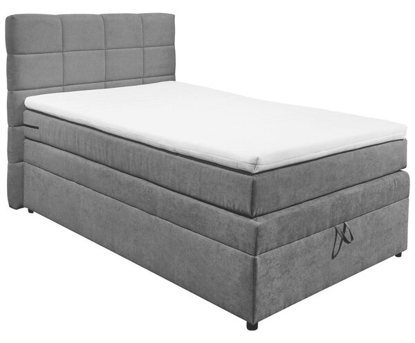 POSTELJA BOXSPRING 120 cm x 200 cm , antracit