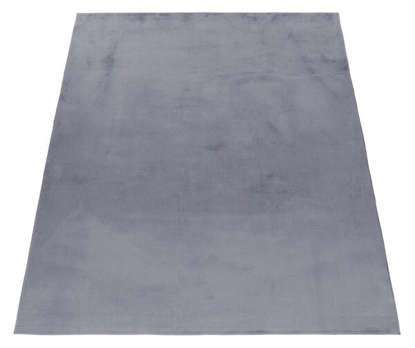 PREPROGA Z VISOKIM FLOROM Pouffy 140/200 cm tkano siva