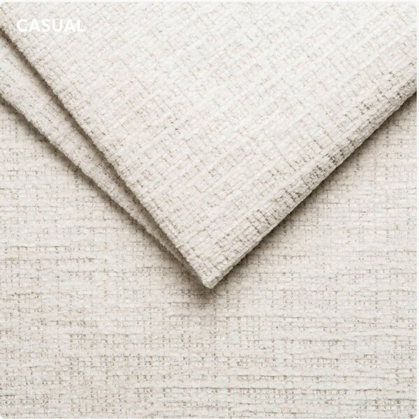OBLAZINJENA POSTELJA 140 cm x 200 cm , les, tekstil, leseni material naravne barve