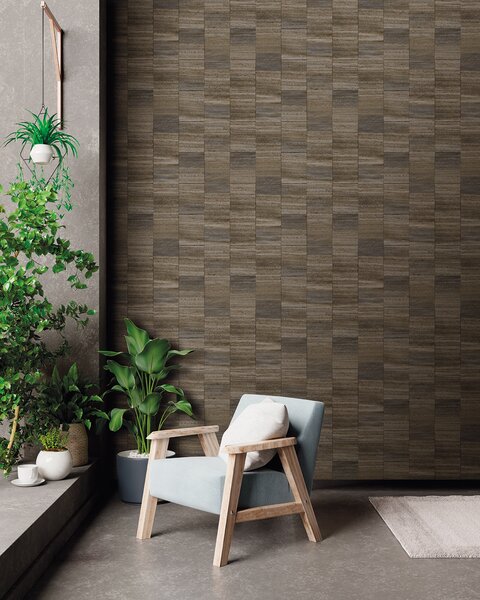Tapeta Serenity Fabric Squares 7 barv
