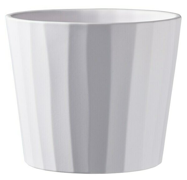 Soendgen Keramik Okrogli lonec Umea (Zunanje dimenzije (Ø x V): 13 x 11 cm, Bela, Keramika, Mat)