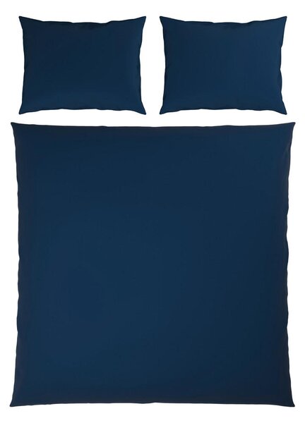 POSTELJNINA Mavie 200/200 cm saten modra