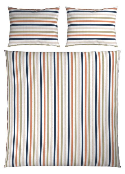 POSTELJNINA Mavie 200/200 cm mečkanka zelena, večbarvno