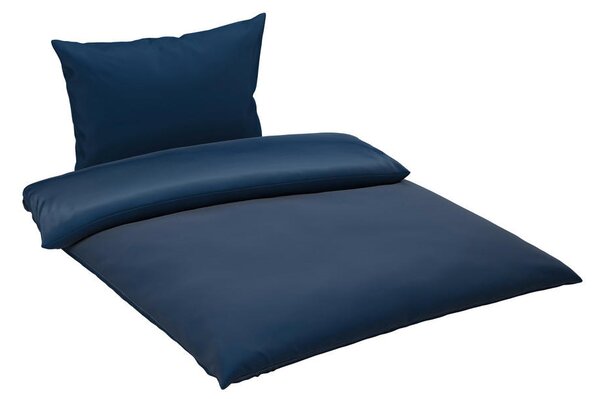 POSTELJNINA Mavie 140/200 cm saten modra