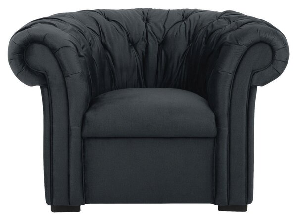 CHESTERFIELD FOTELJ, antracit tekstil