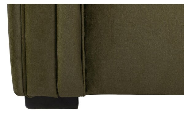 CHESTERFIELD FOTELJ, olivno zelena tekstil