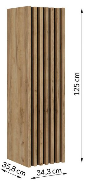 SREDNJE VISOKA OMARA 35/125/36 cm