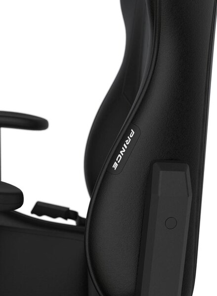 GAMING STOL umetna masa, tekstil črna