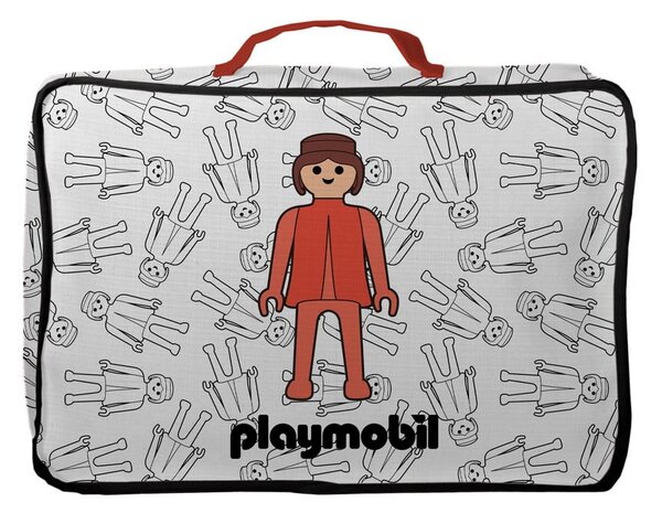 Bel tekstilni otroški organizator za igrače 25x11x36 cm Everywhere – Playmobil