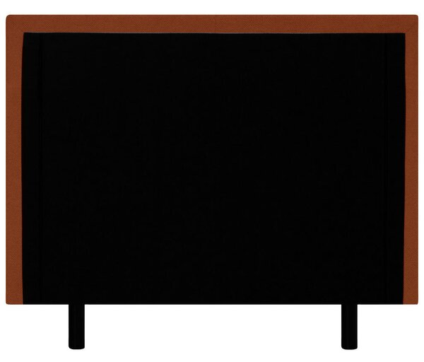 POSTELJA Z VZMETNICO 90 cm x 200 cm , tekstil rdeča