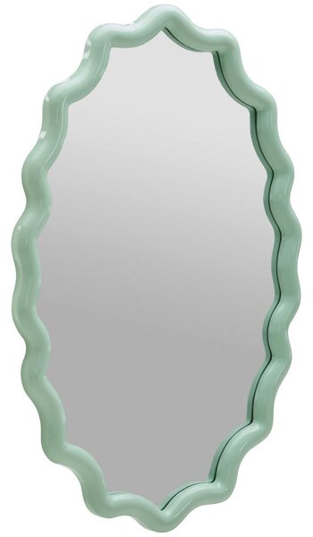 STENSKO OGLEDALO, 80/120/4,5 cm steklo, leseni material
