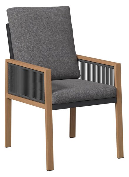 JEDILNA LOUNGE GARNITURA tkanina aluminij