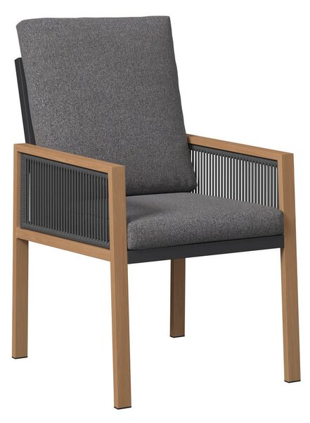 JEDILNA LOUNGE GARNITURA tkanina aluminij