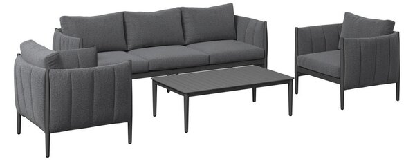 LOUNGE GARNITURA tkanina aluminij