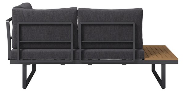 LOUNGE GARNITURA tkanina aluminij, jeklo