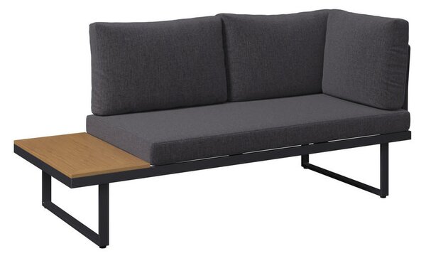 LOUNGE GARNITURA tkanina aluminij, jeklo