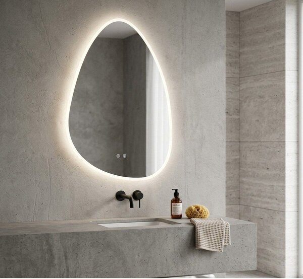Stensko ogledalo z lučjo 50x80 cm Illume – Bonami Essentials