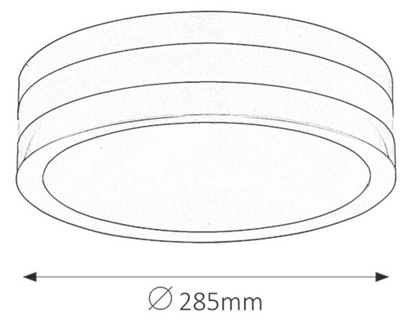 ZUNANJA STROPNA SVETILKA Stuttgart 28,5/8,5 cm