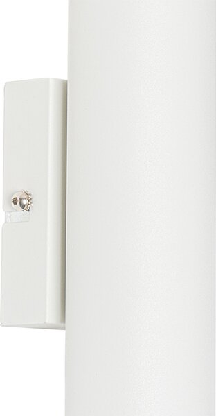 Moderna stenska svetilka bela 2-luči GU10 50mm - Jeana